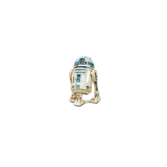 PRINT of watercolor miniature painting. R2-D2